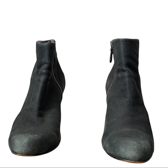 Cole Haan | black nubuck ankle boots size 8.5 B - Picture 2 of 11